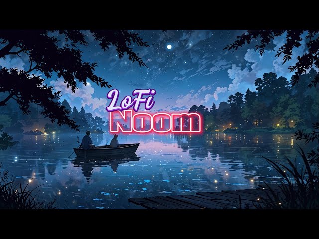 LoFi Relaxing 🍃 Moonlit Lake | Chill Beats 🎶 Peaceful Vibes