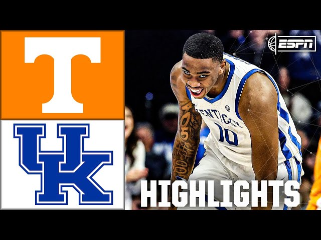 Tennessee Volunteers vs. Kentucky Wildcats | Full Game Highlights | ESPN College Basketball