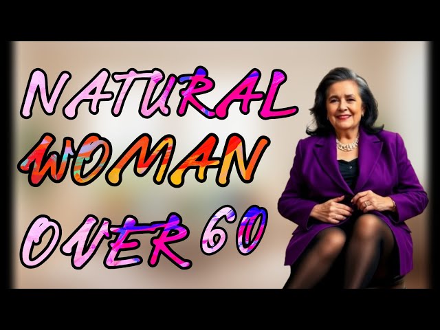 Natural Older Woman Over 60 Attractively  Dressed Classy Natural Older Ladies Over 60 Fashion Tips33