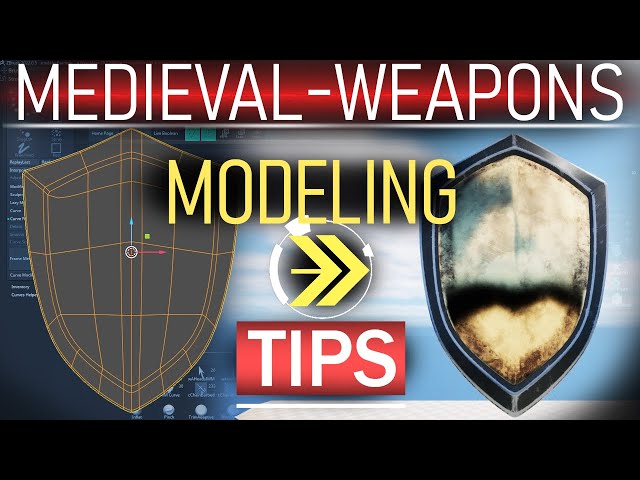 Blender: Medieval Weapons Modeling (In 3 MINUTES!)