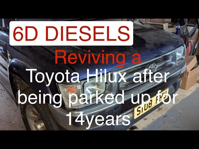 Reviving a jdm Toyota Hilux 4x4 parked for 14 years