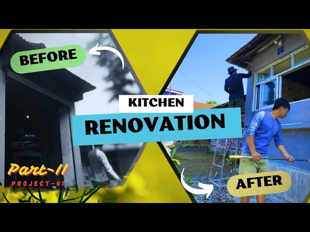 Kitchen renovation Timelapse by @EastEyes crew project-01 part-2