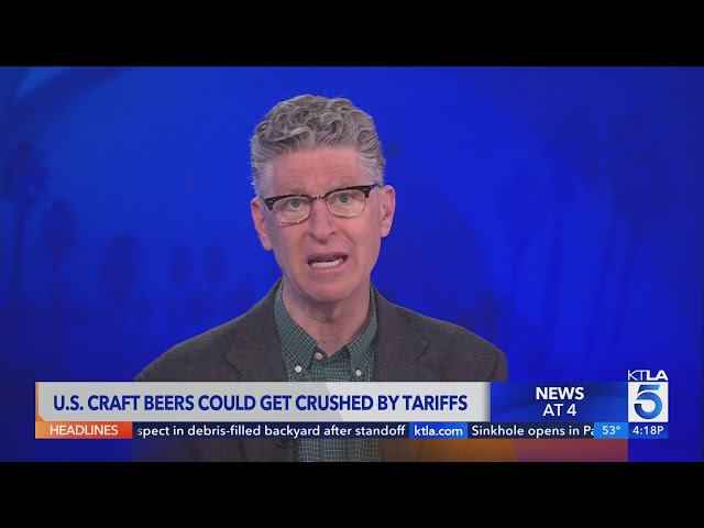 Tariffs could crush California’s craft brew industry