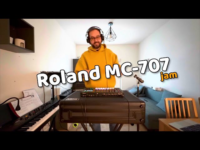 "Automation" - first Roland MC-707 jam