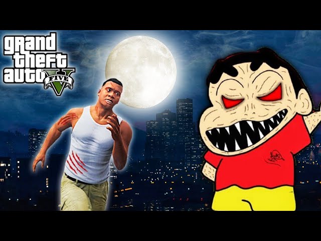 GTA 5 : FAKE SHINCHAN KILLED FRANKLIN | SCARY 😱