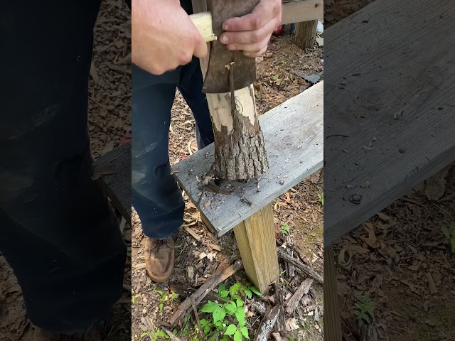 Wood mallet with hand tools