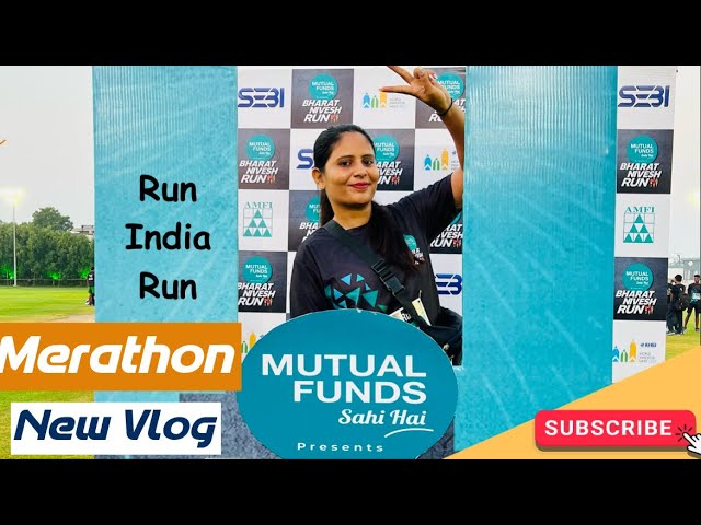 Mutual Fund Presents Bharat Nivesh Run Merathon #mutualfunds