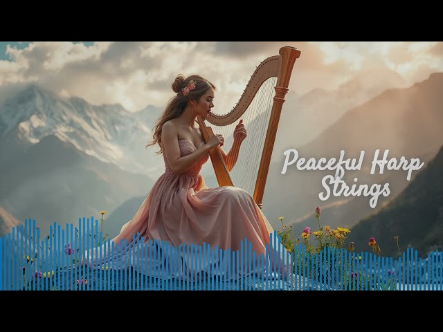 Peaceful Harp Strings Instrumental Music for Deep Relaxation & Meditation