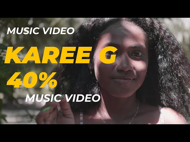 Karee Gee FT 40 Percent, No Lus Ting, Official Music Video,.Solomon Islands,.