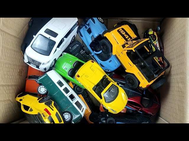 Box Full of Model Cars - Mazda, Miniature toy car model, Lamborghini , Review of toy cars L3060