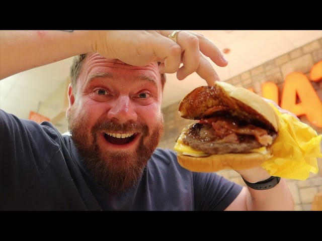 Scottish Guy Tries WHATABURGER in TEXAS