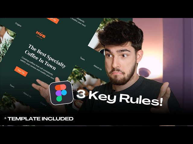 How To Design An AMAZING Website Hero Using 3 KEY Rules (Template Included)
