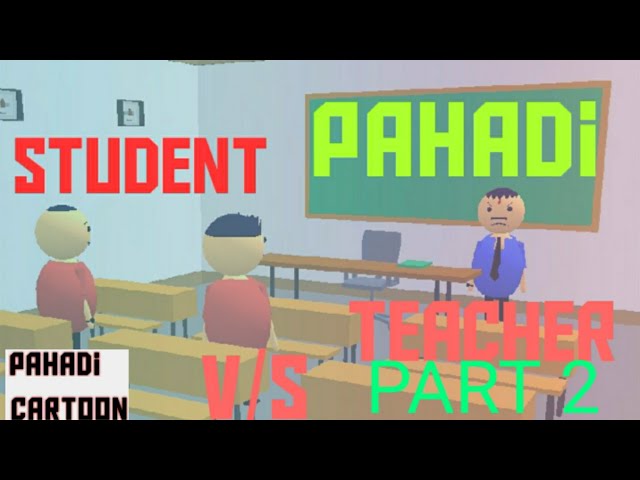 Pahadi student and teacher part 2 comedy funny video