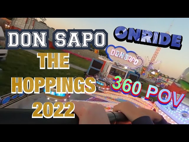 DON SAPO @ THE HOPPINGS / 360 POV - ONRIDE ( CRAZY FROG RIDE )