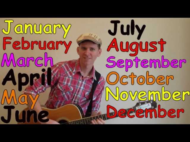 Months of the Year Song | Learn English Kids