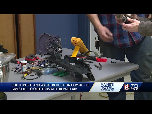 Repair Fair hosted in South Portland to combat waste