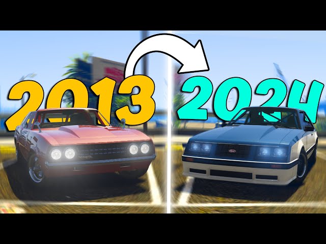 GTA Online - How the Vehicles Changed Over the Years.