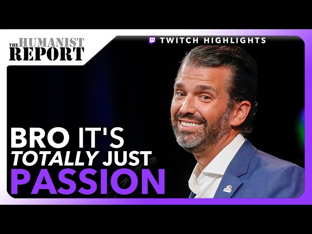 Trump Jr. Insists He DOESN'T Have a Drug Problem—He's Just SUPER Passionate