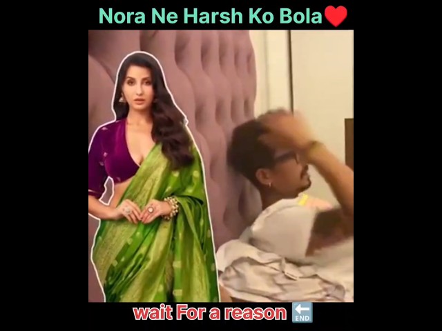 Nora Ne Harsh Ko Bola ♥️ | Bharti Singh | Haarsh Limbachiyaa | Golla #shorts #ytshort #shortfeed