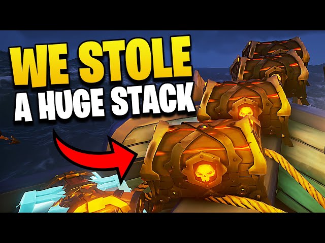 We STOLE a HUGE STACK In Sea of Thieves (PvP Highlights & Gameplay)