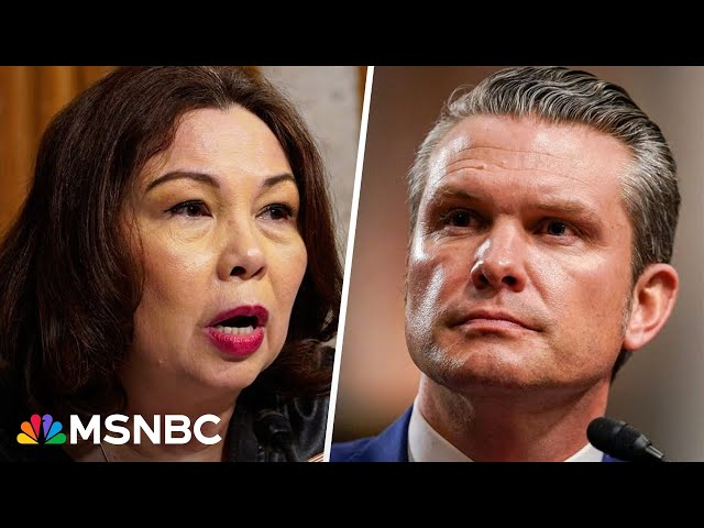 ‘Passing out drunk’, ‘going to strip joints in uniform’: Sen. Duckworth blasts Hegseth