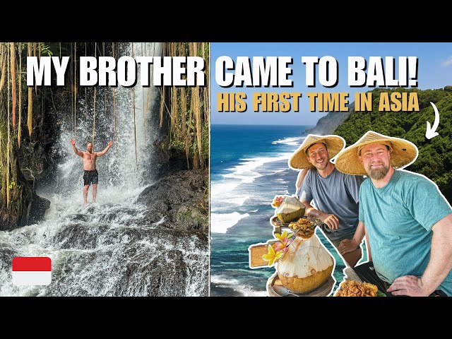 Showing my brother the best week in Bali (First time visiting Bali)