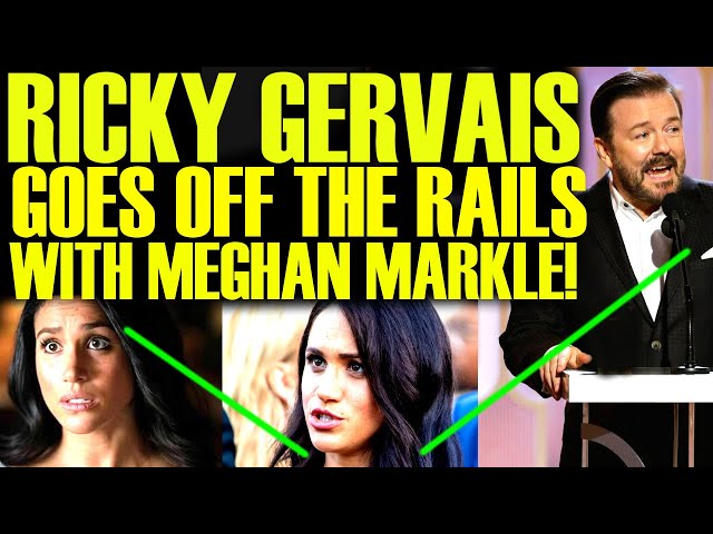 RICKY GERVAIS JUST HUMILIATED MEGHAN MARKLE IN THE BEST WAY POSSIBLE AFTER NETFLIX SHOW BACKLASH!