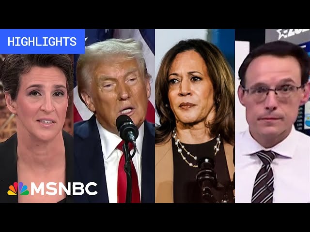 Harris v. Trump: MSNBC Highlights of Election Day 2024