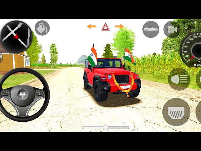 Dollar (Song) Modified 😈 Mahindra Thar || Indian Car Simulator 3D || Car Game 3D