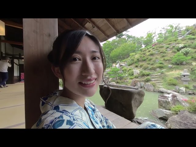 【VR180 3D】美女着物 みなみ Beautiful Girl Kimono Minami 4