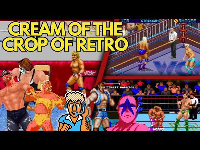 Top 5 Retro Wrestling Games (WWE AND WCW!)