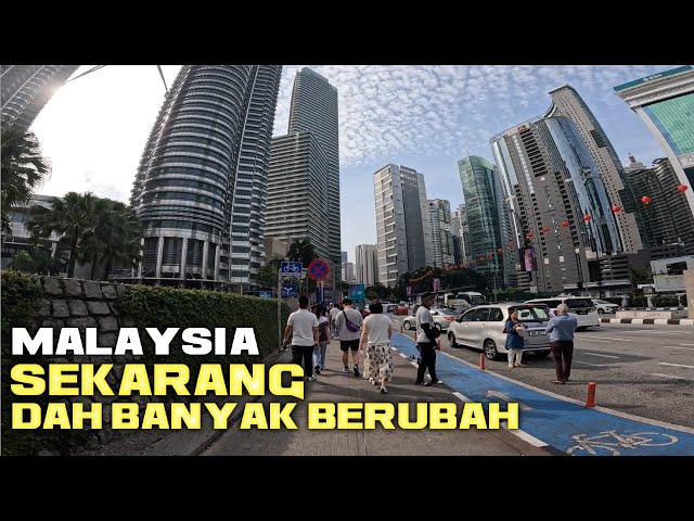 SUASANA PAGI DI  MALAYSIA DARI KLCC SAMPE KE BUKIT BINTANG PUSAT PERBELANJAAN