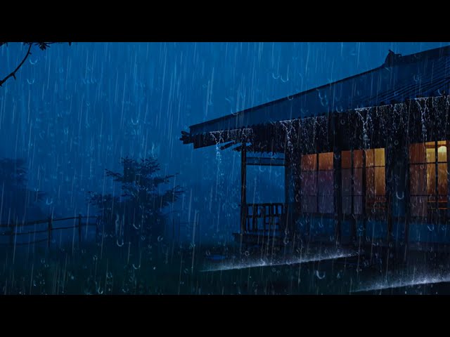 Heavy Rain on the Roof 🌧️ Natural Sounds for Relief and Relaxation