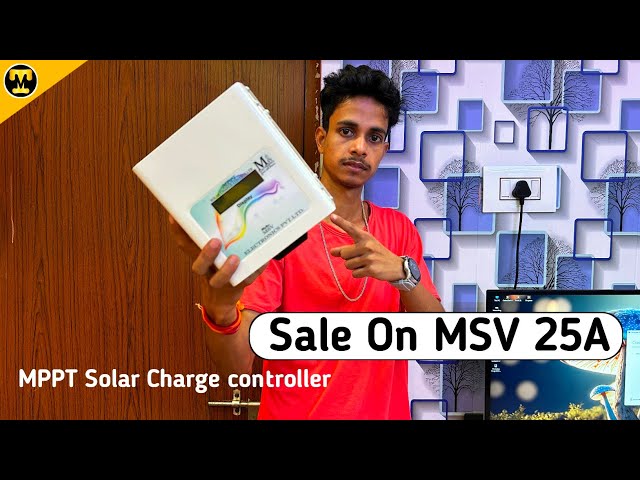 MSV 25A MPPT Charge Controller Sale ||