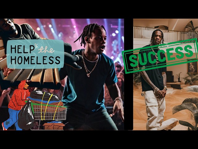 From Homelessness to Hip Hop Billionaire: Travis Scott's Journey