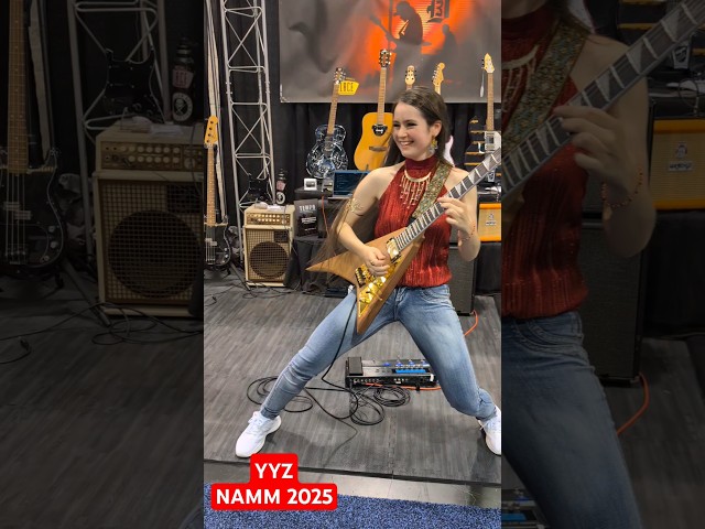 Rush's "YYZ" Live at NAMM 2025 #shorts #namm2025 #rush