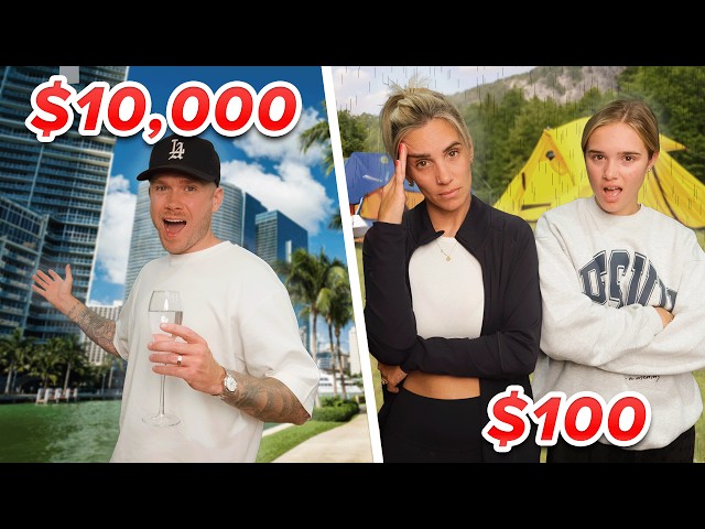 $10,000 vs $100 HOLIDAY FAMILY CHALLENGE