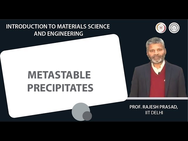 Metastable precipitates