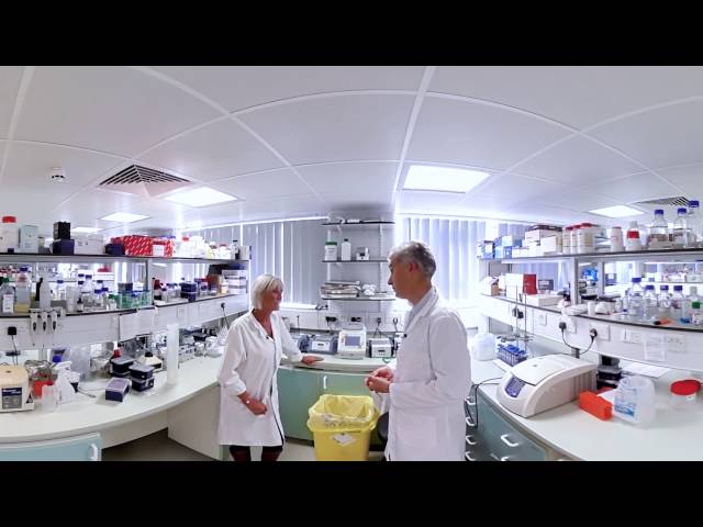 The Open University 360 lab tour