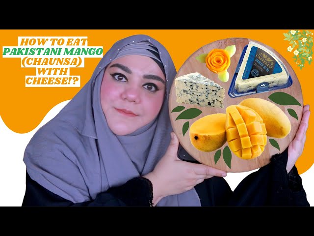 How to eat Pakistani Mango Chaunsa - The King of all Fruits with Cheese!