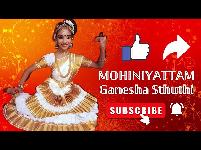 MOHINIYATTAM Pushpanjali Ganesha Sthuthi by Rushendra priya..🥰✨|| Dance originated from KERALA 🌴