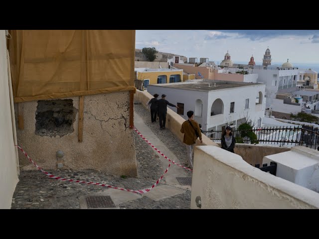 Dozens of tremors recorded in Santorini