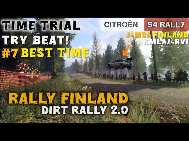 CITROËN C4 RALLY - 4WD UP TO 2000cc- TIME TRIAL - KAILAJÄRVI - FINLAND @ja_gameplay