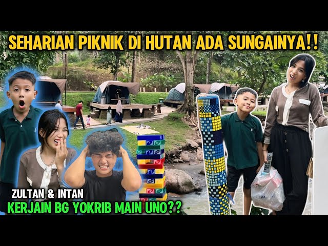 SEHARIAN PIKNIK DI HUTAN MANDI SUNGAI‼️Yogafamilly