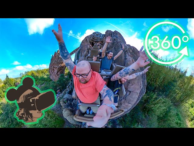 360º Ride on Expedition Everest at Disney's Animal Kingdom - Front Row 2024