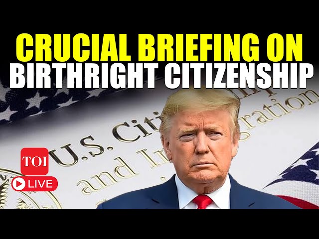 LIVE: Trump's Huge Citizenship Order Creates Shockwaves | US House Briefing | Illegal Immigration