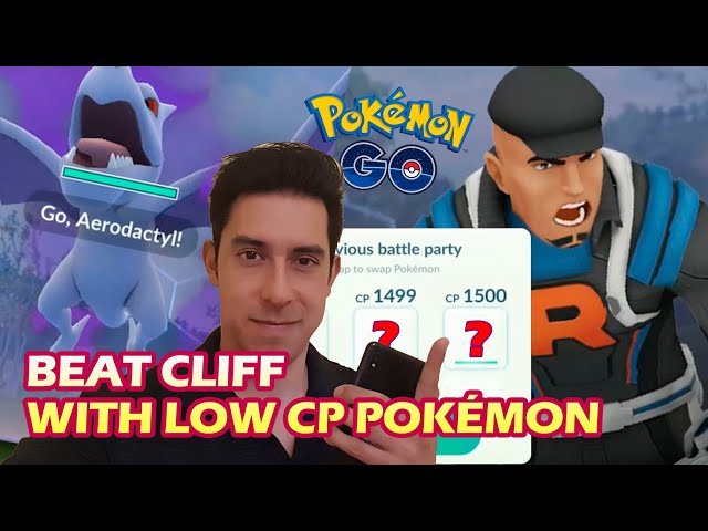 HOW TO BEAT CLIFF & SHADOW AERODACTYL [LOW LEVEL CP 1500 TEAM] POKÉMON GO MAY 2021 *DraculVlad*