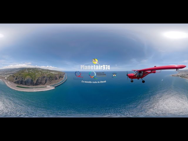 S02ep01 La nouvelle route du littoral de l'ile de la Réunion en 360°