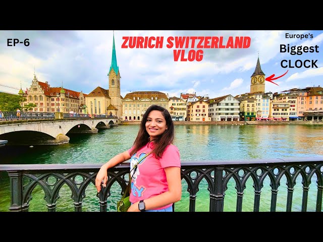 Exploring Zurich Switzerland in 1 day | Zurich Vlog Hindi Ep-6 | Desi Couple in London