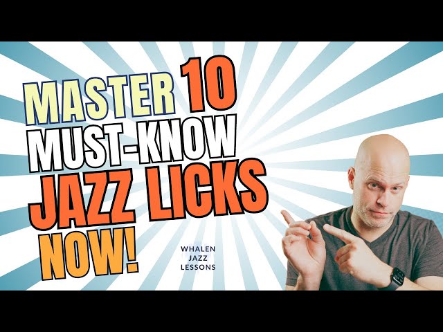 ⚡️Master 10 Must-Know Jazz Licks Now!